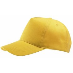 Бейсболка Sols, размер 56-58, Желтый