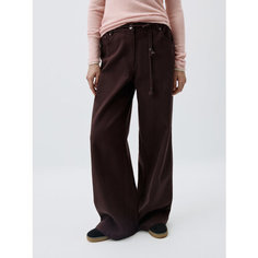 Брюки Sela, размер S INT, темно-коричневый