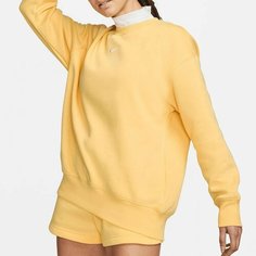 Толстовка NIKE Phoenix, размер M, , Желтый