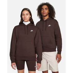 Худи спортивное NIKE Sportswear Club, размер M, , коричневый