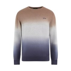 Джемпер GUESS, размер XXL, , серый/коричневый