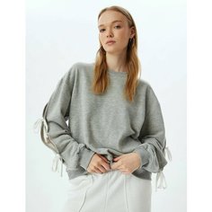 Свитшот KOTON, размер XS, , серый