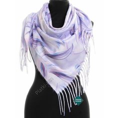 Платок Cashmere,100х100 см, фиолетовый