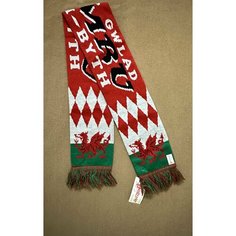 Шарф ,167х14 см, синий Нет бренда