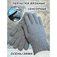 Перчатки , размер унивесальный, серый Нет бренда