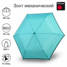 Зонт-трость Knirps, бирюзовый
