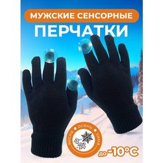 Перчатки , размер универсал, черный матовый Ts Bus