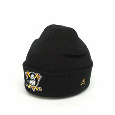 Шапка Atributika & Club Anaheim Ducks, размер 52-54, черный/желтый