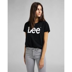 Футболка Lee, размер L, черный