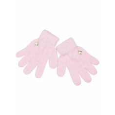 Перчатки ТЕПЛЫШИ, размер 12, пыльная роза, розовый