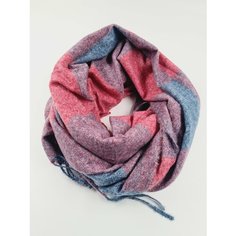 Шарф ,180х70 см, серый, красный, синий Blagidog