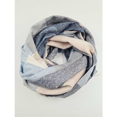 Шарф ,180х70 см, бежевый, синий Blagidog