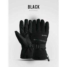 Перчатки Skifree, размер 7, черный