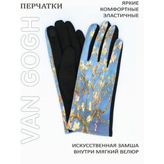 Перчатки , размер L, мультиколор, бирюзовый Victory