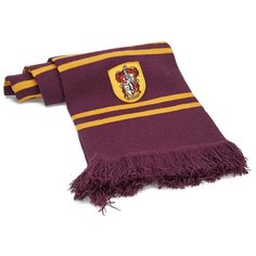 Шарф Cinereplicas,188х25 см, универсальный, Gryffindor