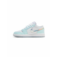 Кроссовки NIKE Air Jordan 1 Low, размер 5.5US 38EU 24СМ, голубой