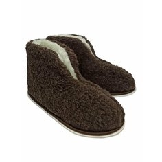 Тапочки ivshoes, размер 46-47, темно-коричневый