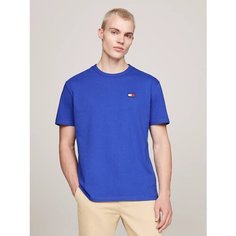 Футболка Tommy Jeans, размер M, ярко-синий