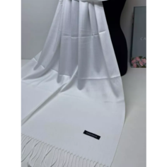 Шарф ,180х70 см, one size, белый Keety Shop