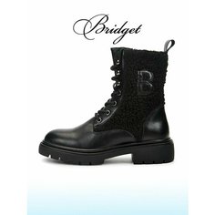 Ботинки тимберленды Bridget, размер 39, черный
