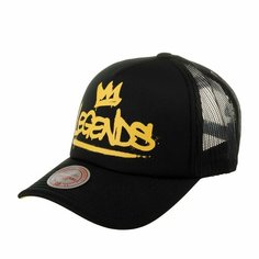 Бейсболка Mitchell & Ness, размер 0, черный