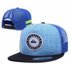 Бейсболка Quiksilver, размер OneSize, голубой