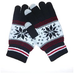 Перчатки , размер 8.5, белый, черный Loving Hand