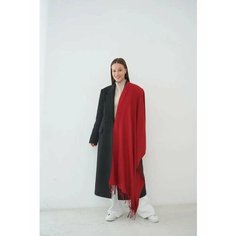 Палантин ,180х70 см, красный, бордовый Project29