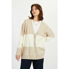Кардиган Baon B1422504, размер 42, , COLD MILK-DARK TAN