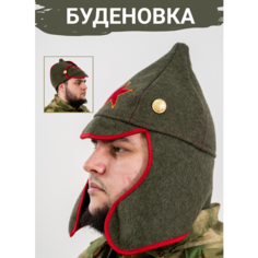 Шапка ПОЛИГОН, размер универсальный, оливковый