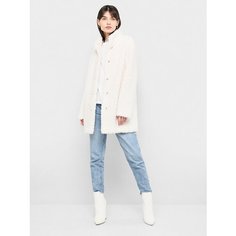 Пальто ALEF, размер 42, белый Алеф