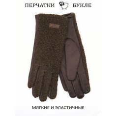 Перчатки PAIDANNI, размер один размер, коричневый