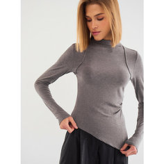 Водолазка Vittoria Vicci, размер ONE SIZE, , серый меланж