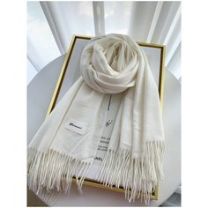 Палантин ,200х70 см, кремовый Wasabi Trend