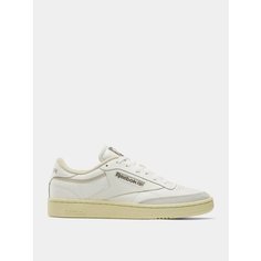 Кеды Reebok Club C 85, размер 47 EU, белый, бежевый