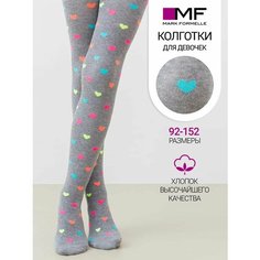 Колготки MARK FORMELLE Школа 2024, 100 den, размер 150-152, серый
