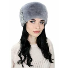 Шапка Lemmex Шапка "Алвита", размер 59-60, серо-голубой