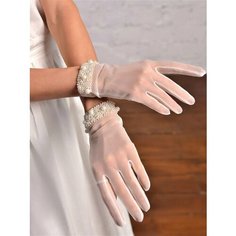 Перчатки Romantic Wedding, молочный