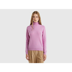 Водолазка UNITED COLORS OF BENETTON, размер XS, , сиреневый