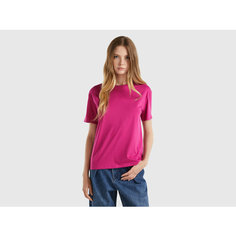 Футболка UNITED COLORS OF BENETTON, размер M, фуксия