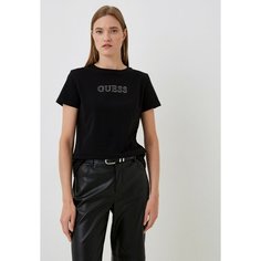 Футболка GUESS, размер 46/M, черный
