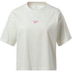 Футболка Reebok, размер XS, белый