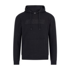 Худи GUESS, размер XXL, , черный