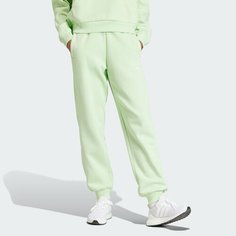 Брюки adidas ALL SZN Fleece Loose Pants, размер S, green