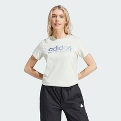 Футболка adidas, размер S, Crystal Jade