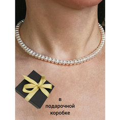 Чокер JEWELRY A VENTO, жемчуг пресноводный культивированный, жемчуг барочный, длина 40 см, серебристый