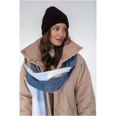 Палантин Cashmere,180х70 см, серо-голубой