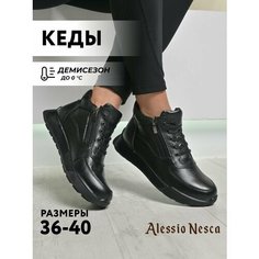 Ботинки Alessio Nesca, размер 36, черный