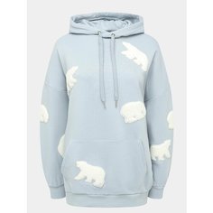 Худи Lucky Bear, размер M, , голубой
