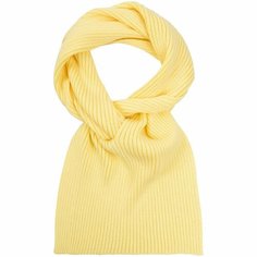 Шарф teplo,96х25 см, one size, светло-желтый Тепло
